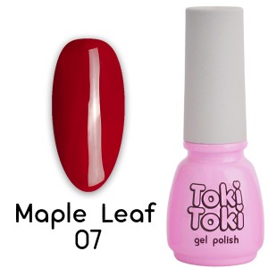 Гель лак Toki-Toki Maple Leaf  №07,  5мл